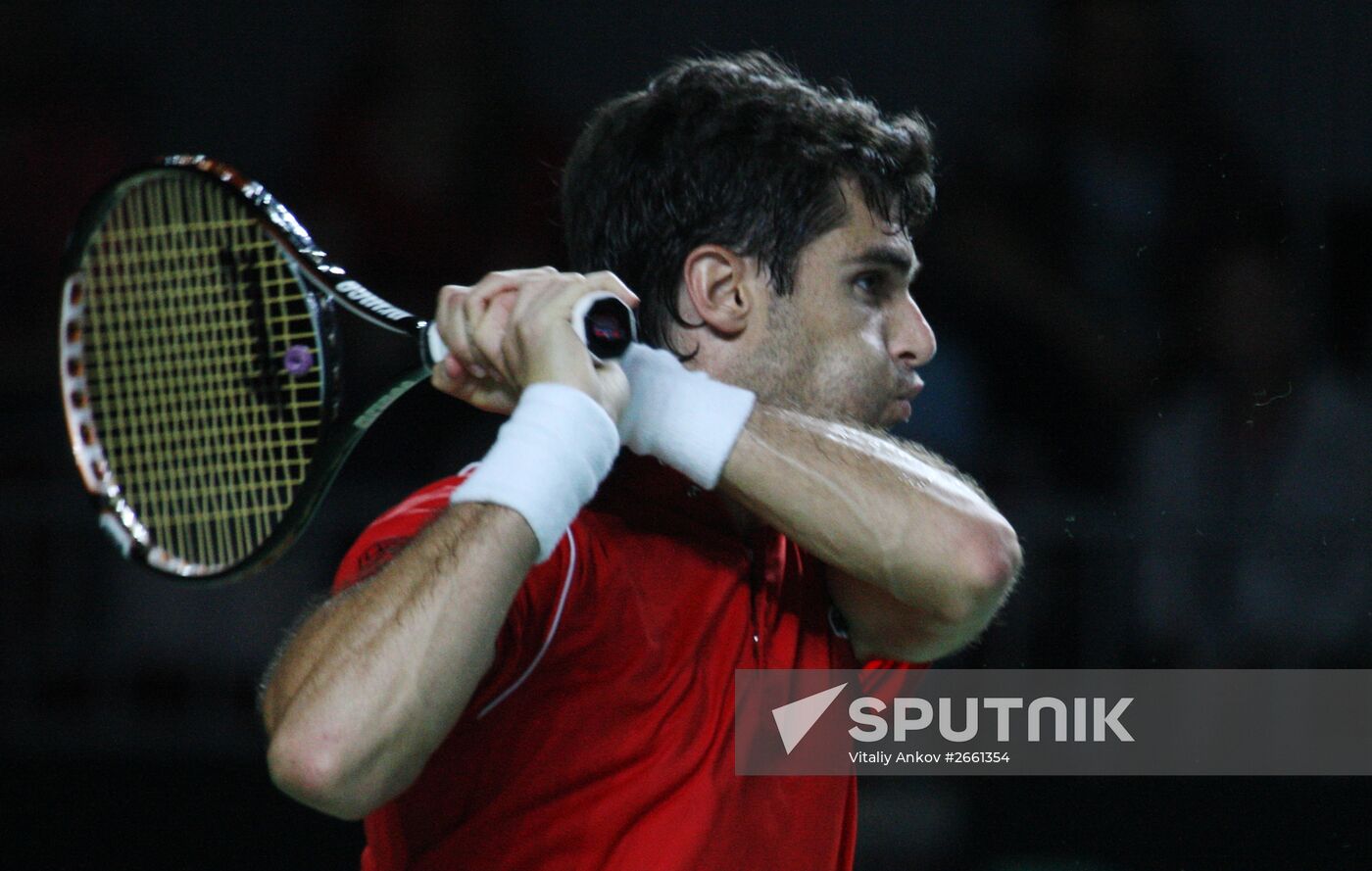 Tennis. Davis Cup. Russia vs. Spain. Day Three