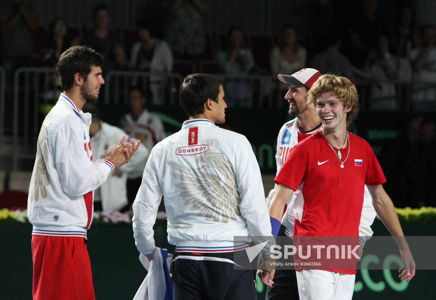 Tennis. Davis Cup. Russia vs. Spain. Day Three