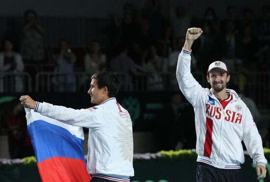 Tennis. Davis Cup. Russia vs. Spain. Day Three