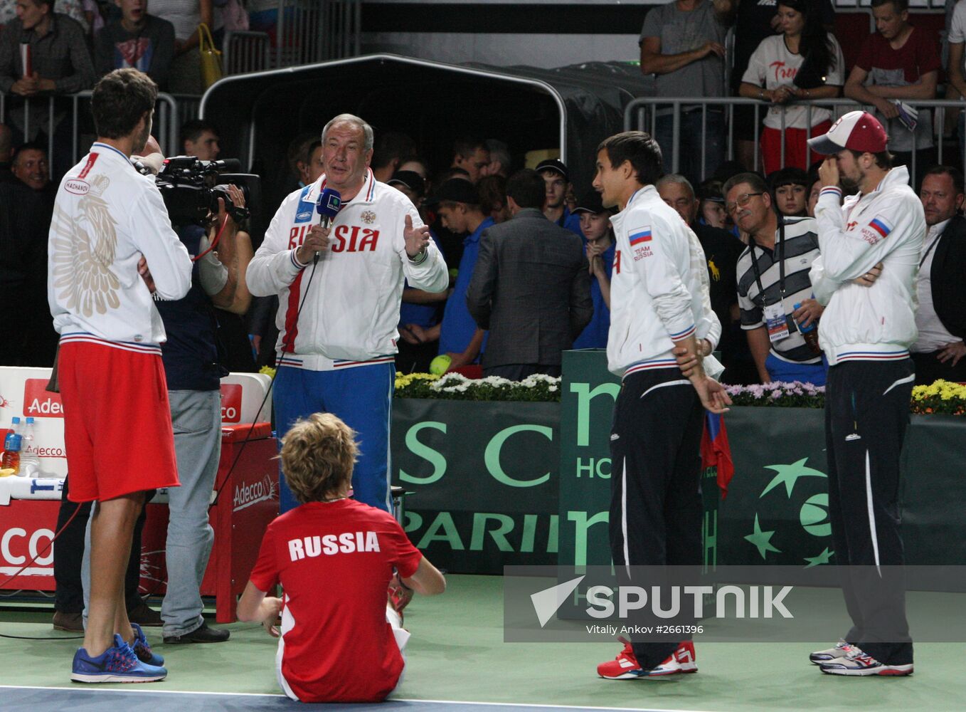 Tennis. Davis Cup. Russia vs. Spain. Day Three