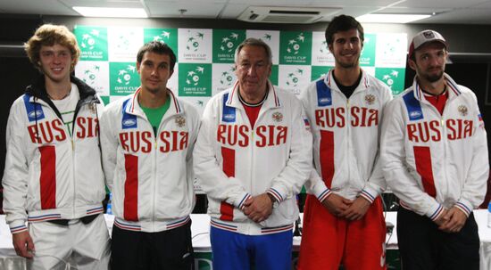 Tennis. Davis Cup. Russia vs. Spain. Day Three