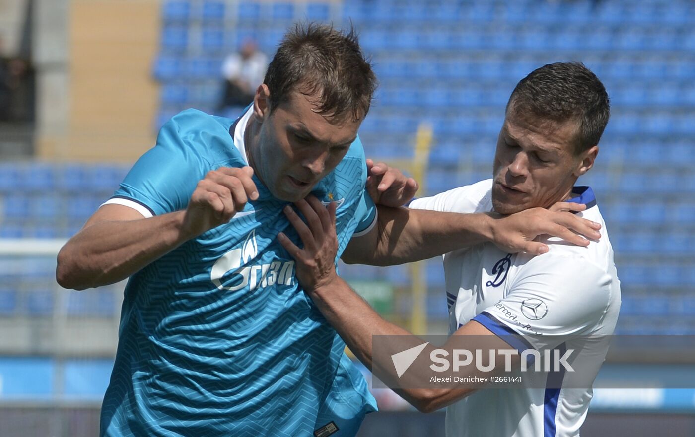 Russian Football Premier League. Zenit vs. Dynamo