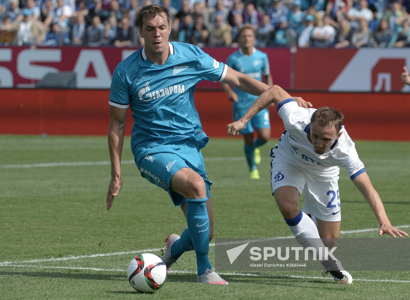 Football. Russian Premier League. Zenit vs. Dinamo