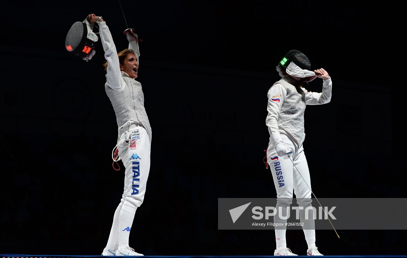 2015 World Fencing Championships. Day 7