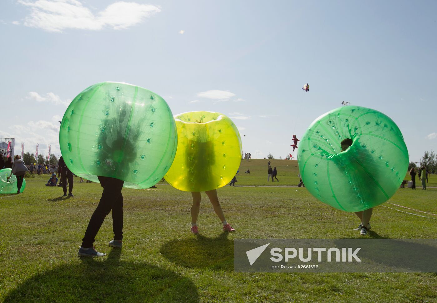 Vkontakte social network festival in St. Petersburg
