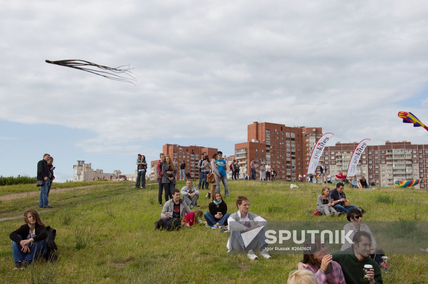 Vkontakte social network festival in St. Petersburg