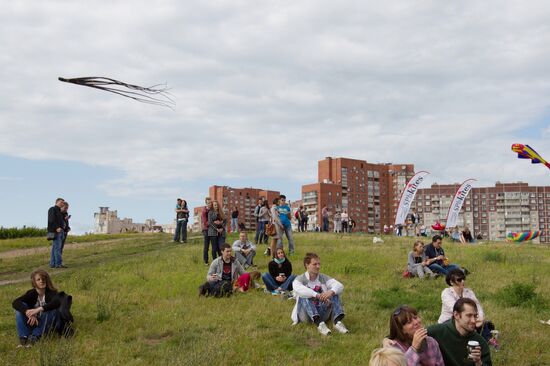 Vkontakte social network festival in St. Petersburg