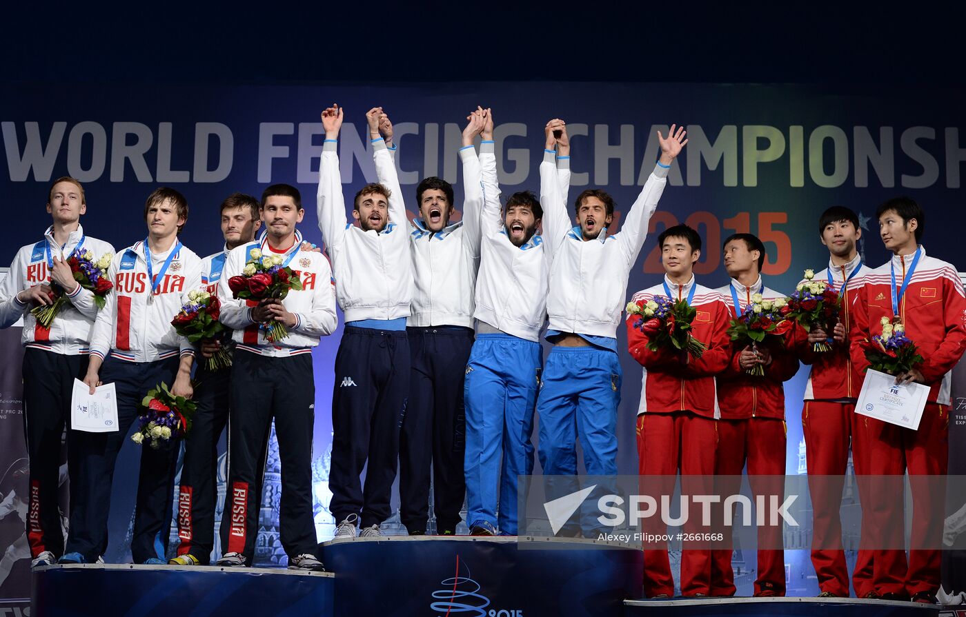 2015 World Fencing Championships. Day 7