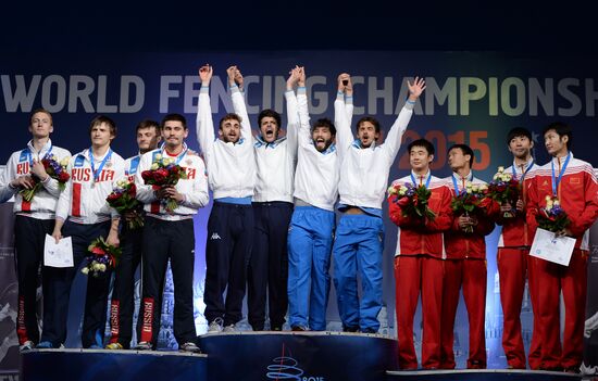 2015 World Fencing Championships. Day 7