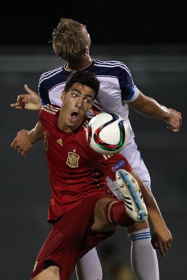 2015 UEFA European Under-19 Championship. Spain vs. Russia