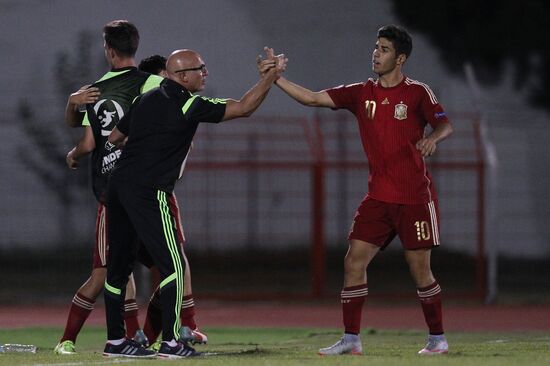 2015 UEFA European Under-19 Championship. Spain vs. Russia