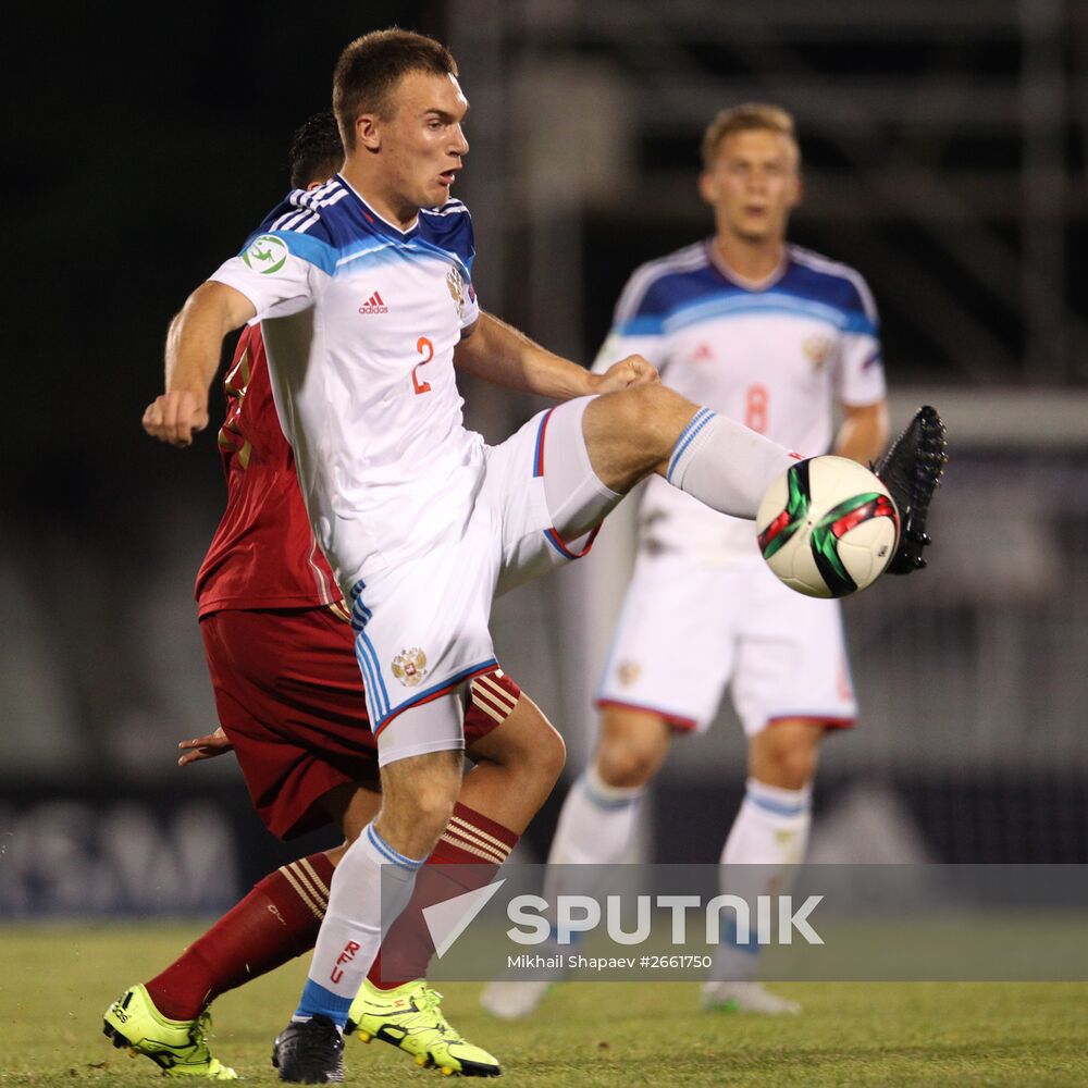 2015 UEFA European Under-19 Championship. Spain vs. Russia