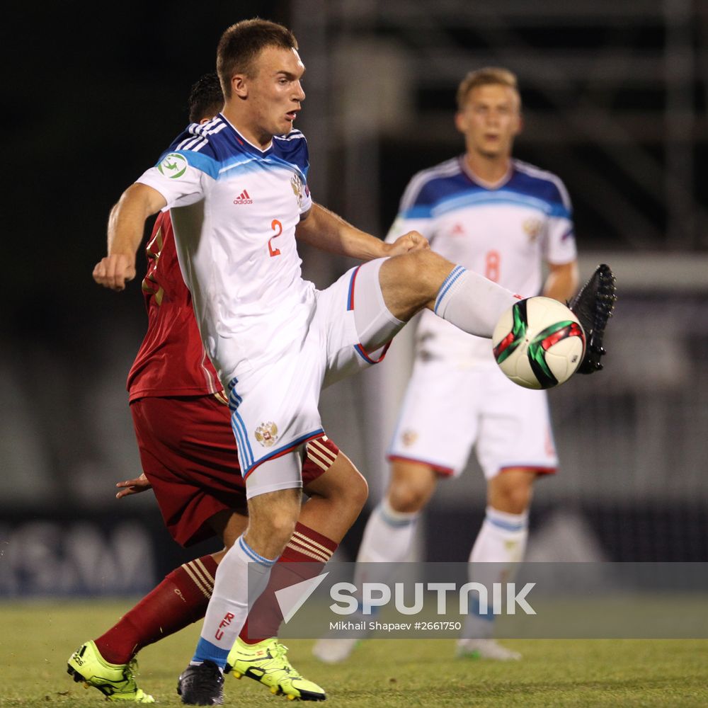 2015 UEFA European Under-19 Championship. Spain vs. Russia