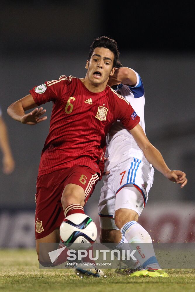 2015 UEFA European Under-19 Championship. Spain vs. Russia