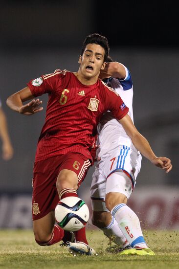 2015 UEFA European Under-19 Championship. Spain vs. Russia