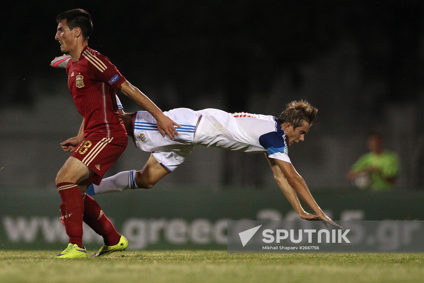 2015 UEFA European Under-19 Championship. Spain vs. Russia