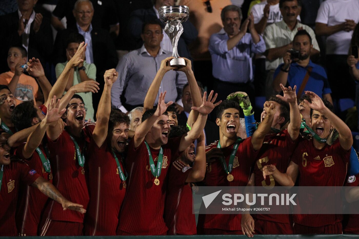 2015 UEFA European Under-19 Championship. Spain vs. Russia