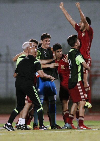 2015 UEFA European Under-19 Championship. Spain vs. Russia
