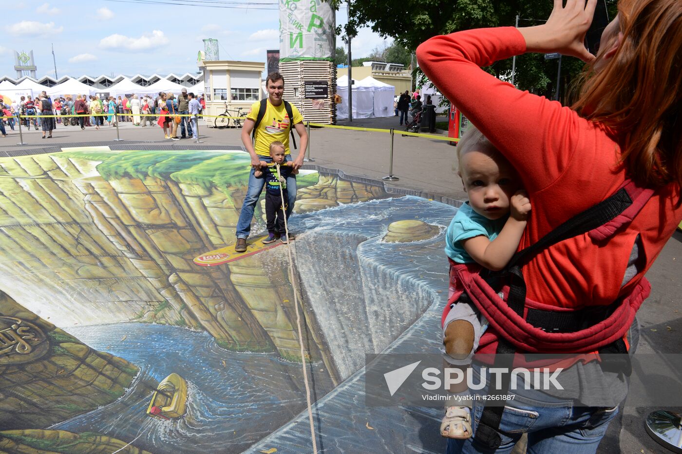 Sunday fun in Sokolniki Park