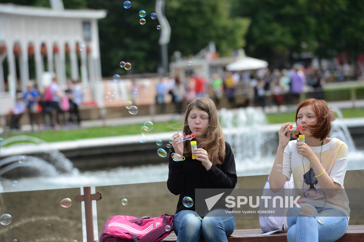 Sunday fun in Sokolniki Park