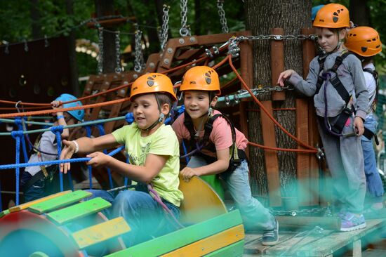 Sunday fun in Sokolniki Park