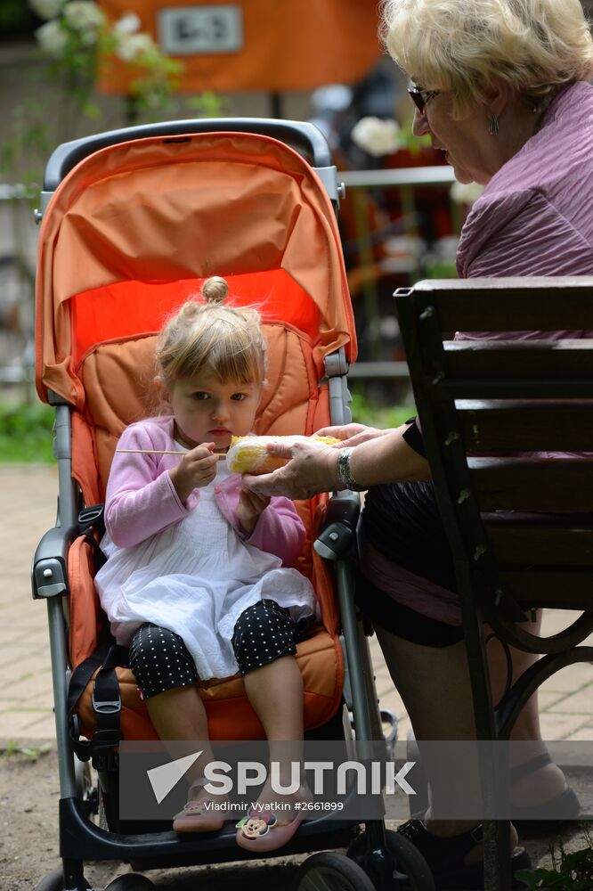 Sunday fun in Sokolniki Park