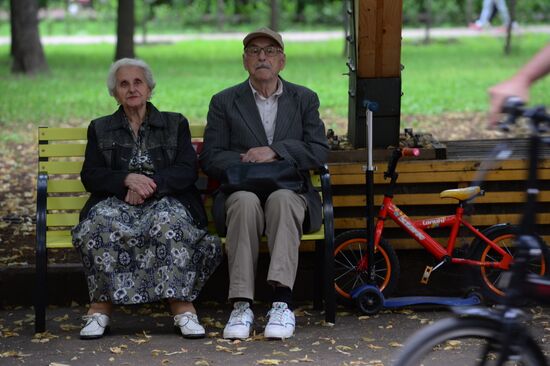 Sunday fun in Sokolniki Park