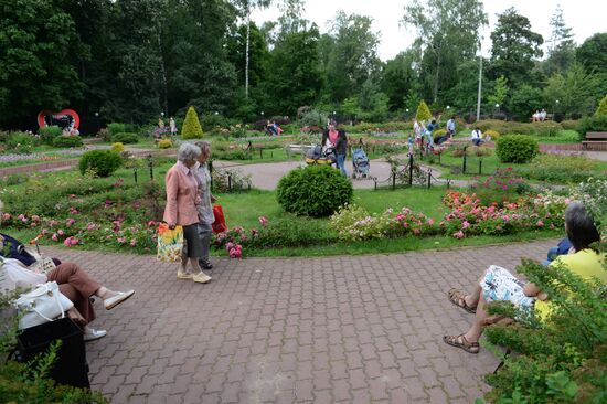 Sunday fun in Sokolniki Park