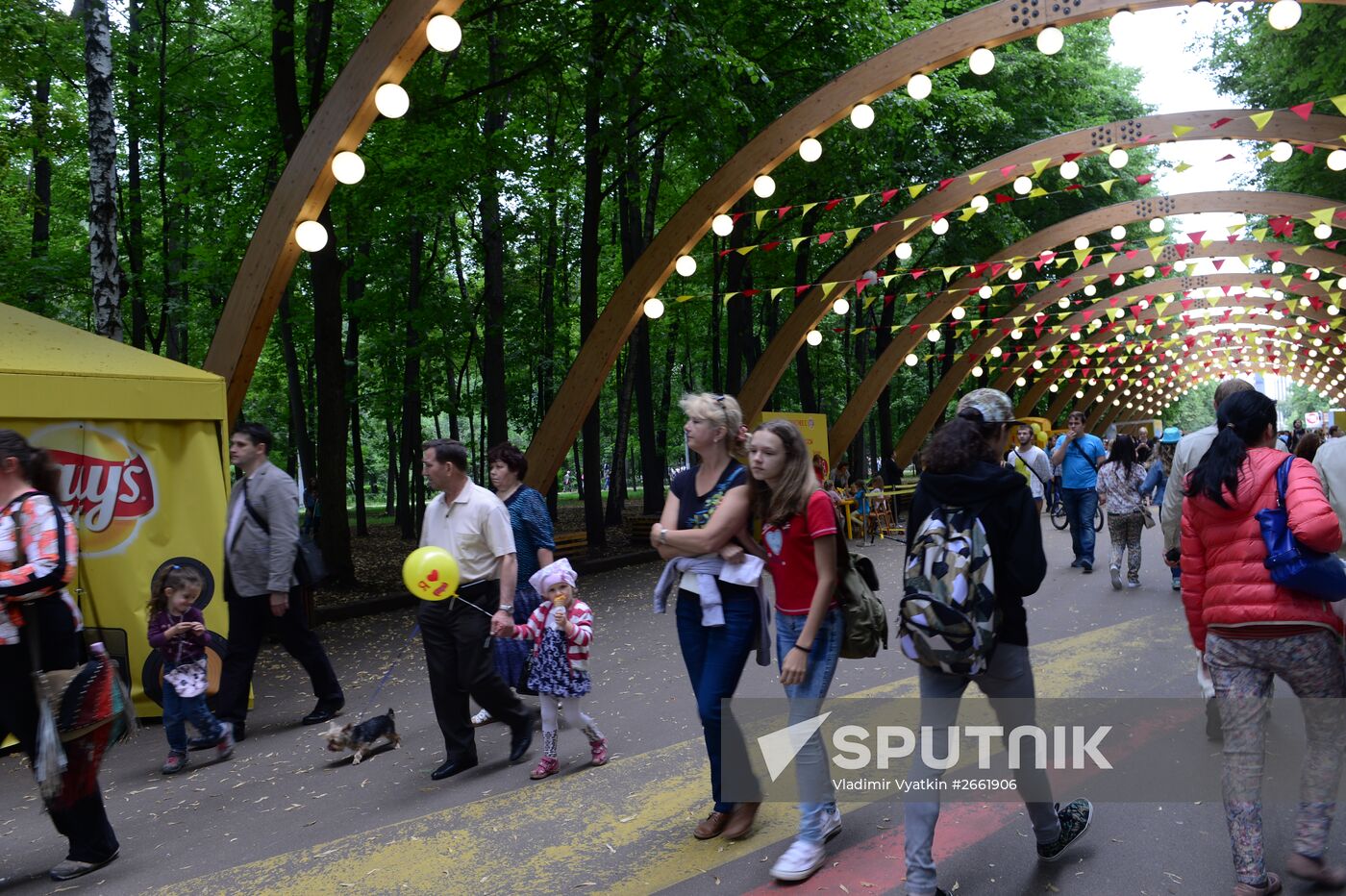 Sunday fun in Sokolniki Park