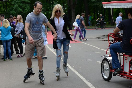Sunday fun in Sokolniki Park