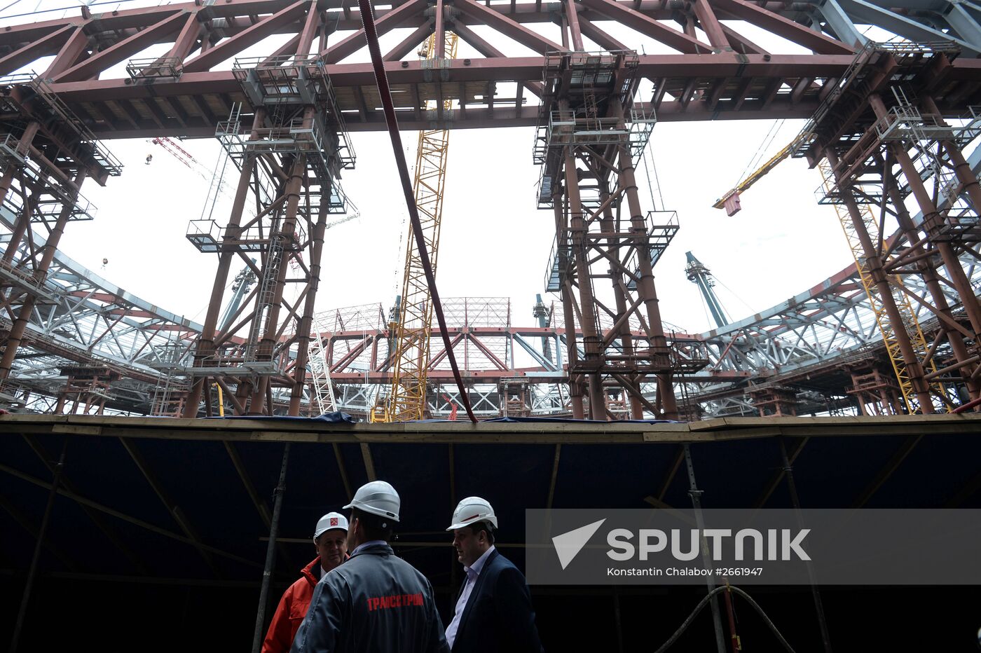 Construction of Zenit Arena