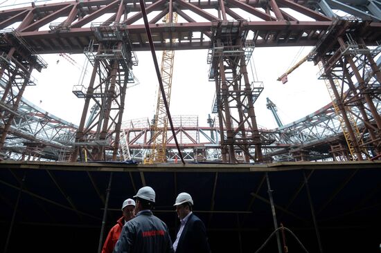 Construction of Zenit Arena