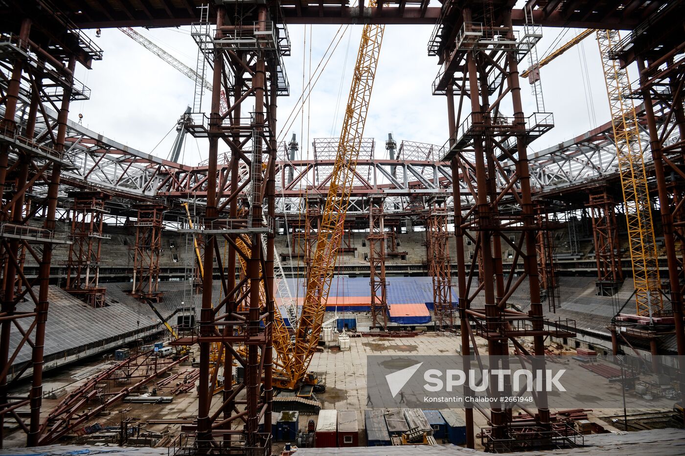 Construction of Zenit Arena