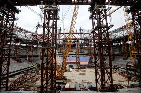 Construction of Zenit Arena