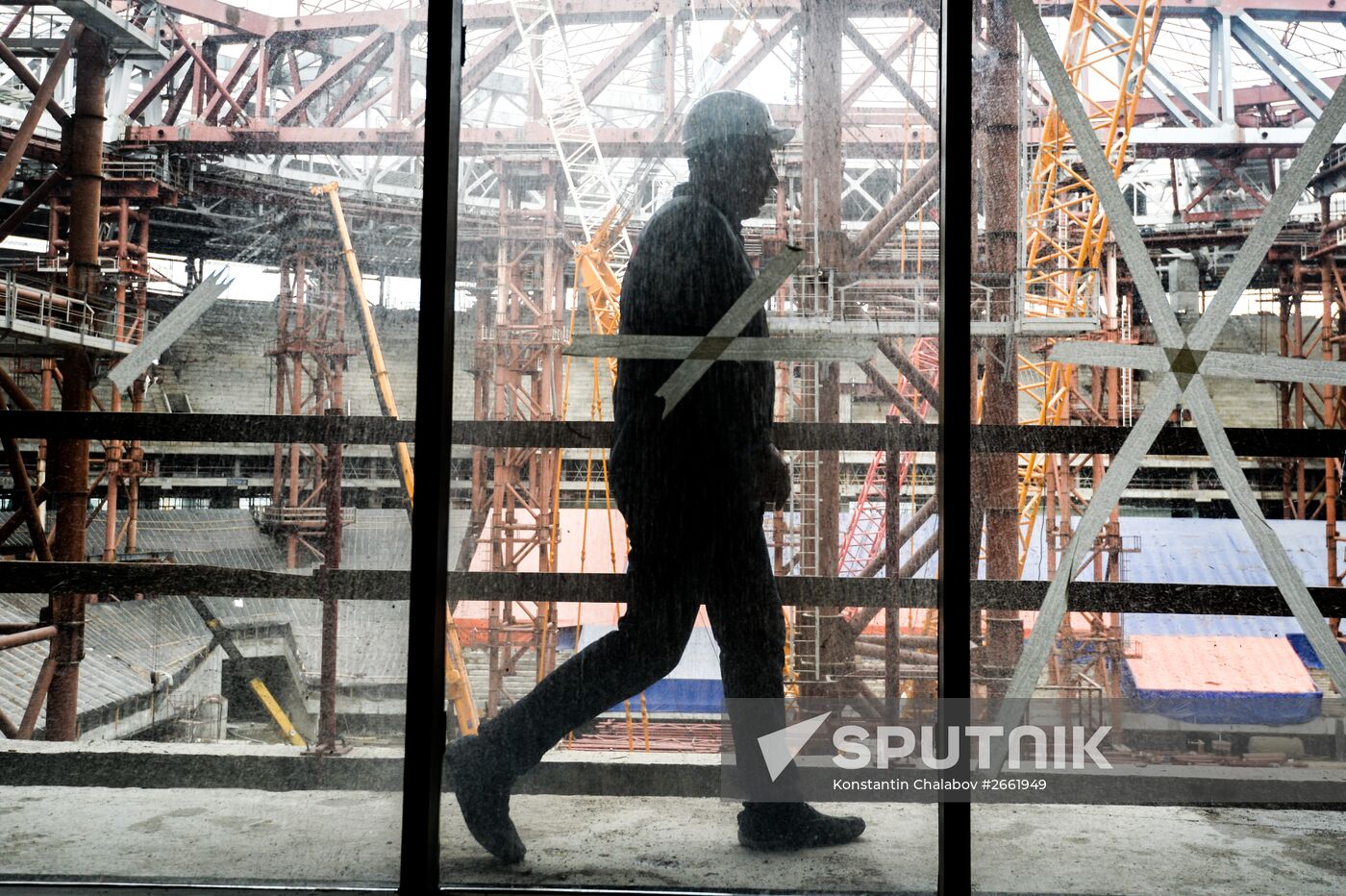 Construction of Zenit Arena