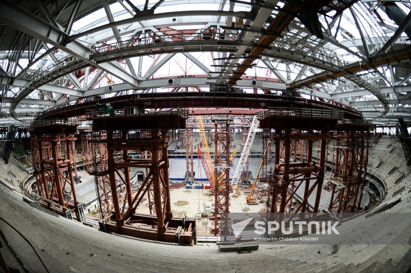Construction of Zenit Arena