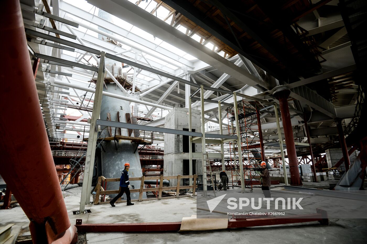 Construction of Zenit Arena