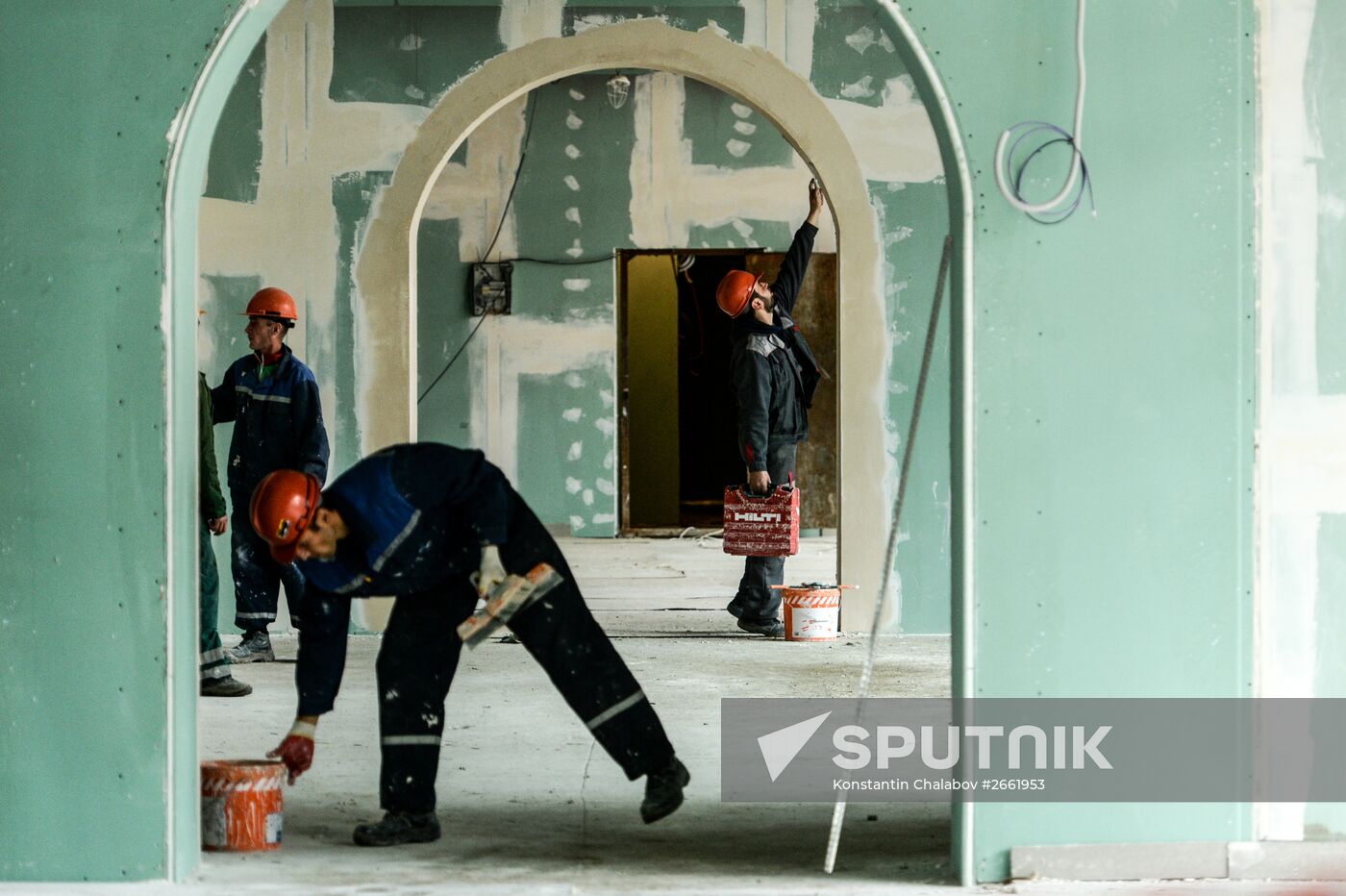 Construction of Zenit Arena