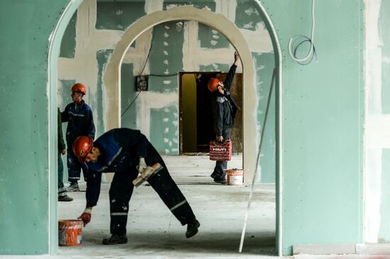 Construction of Zenit Arena