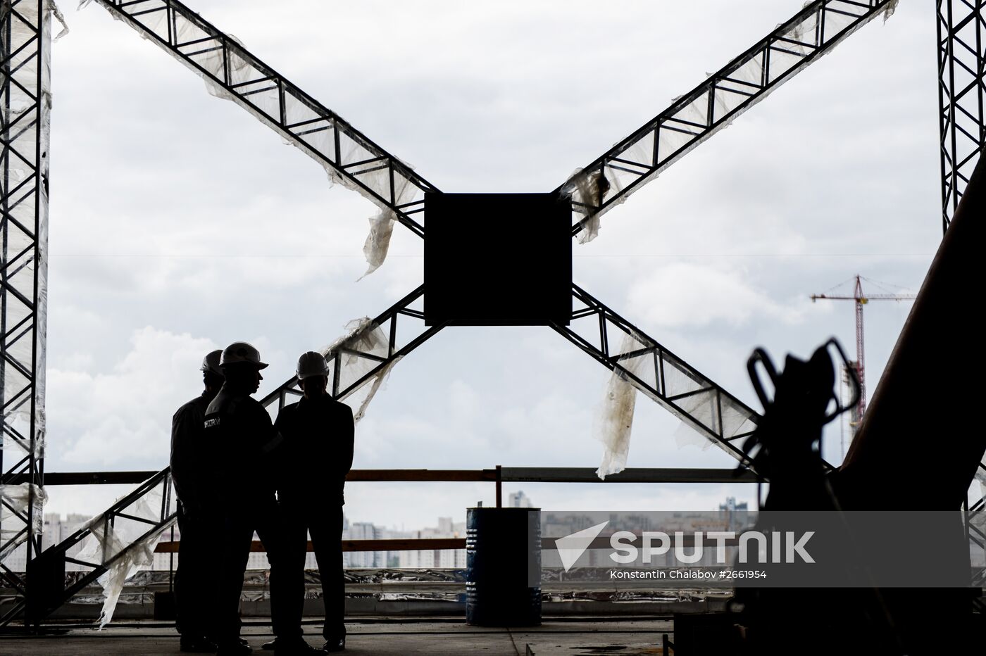Construction of Zenit Arena