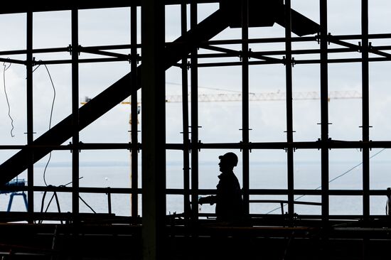 Construction of Zenit Arena