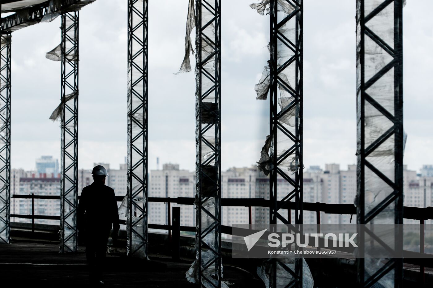 Construction of Zenit Arena