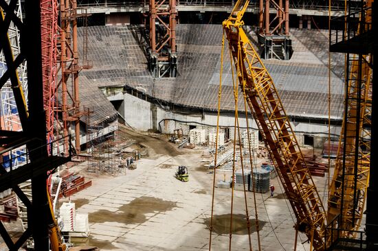 Construction of Zenit Arena