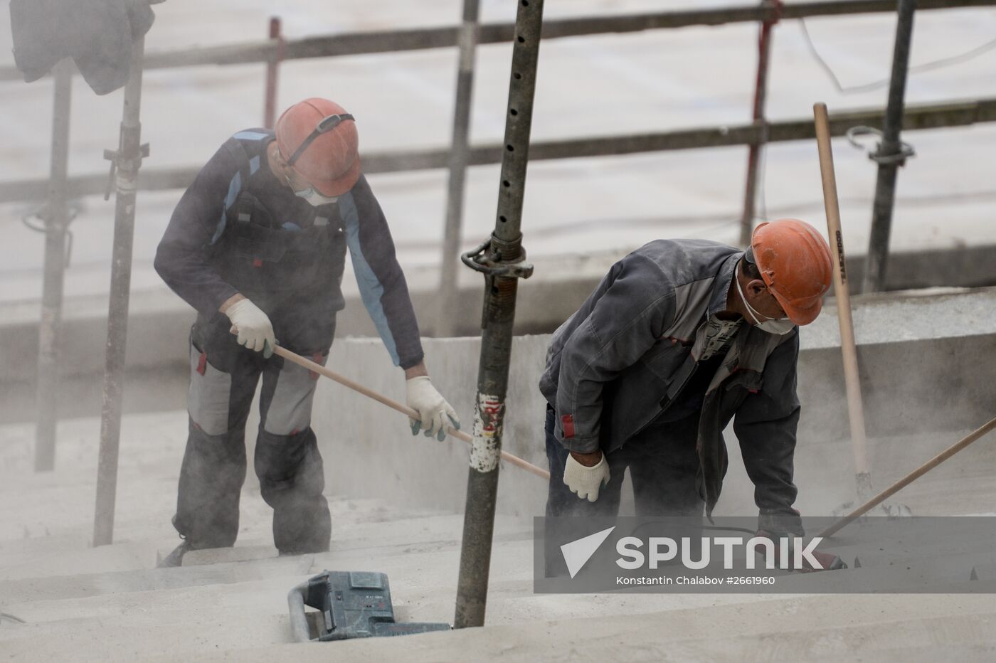 Construction of Zenit Arena
