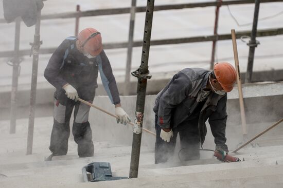 Construction of Zenit Arena