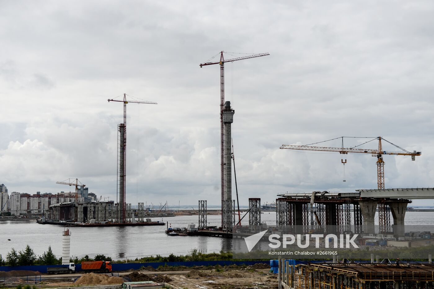 Construction of Zenit Arena