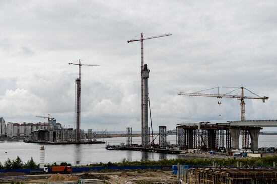 Construction of Zenit Arena