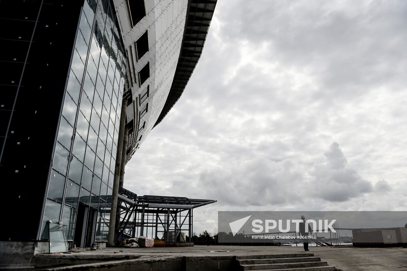 Construction of Zenit Arena