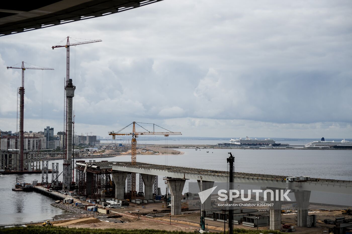 Construction of Zenit Arena