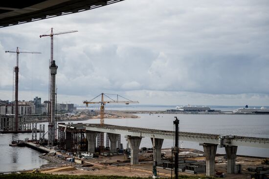 Construction of Zenit Arena